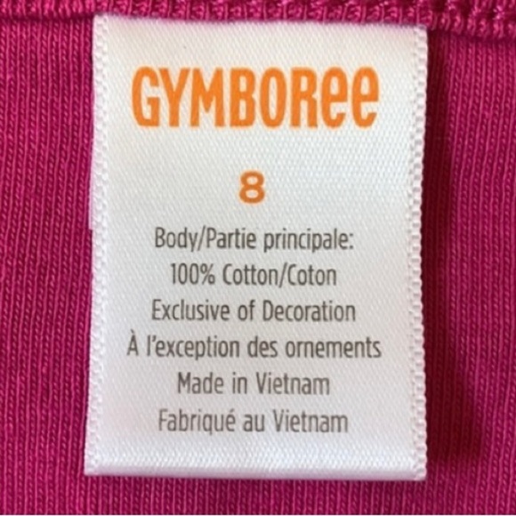 Gymboree Embroidered Owl Top Magical Meadow Girl’s Size 8 Vibrant Orchid - Picture 5 of 6
